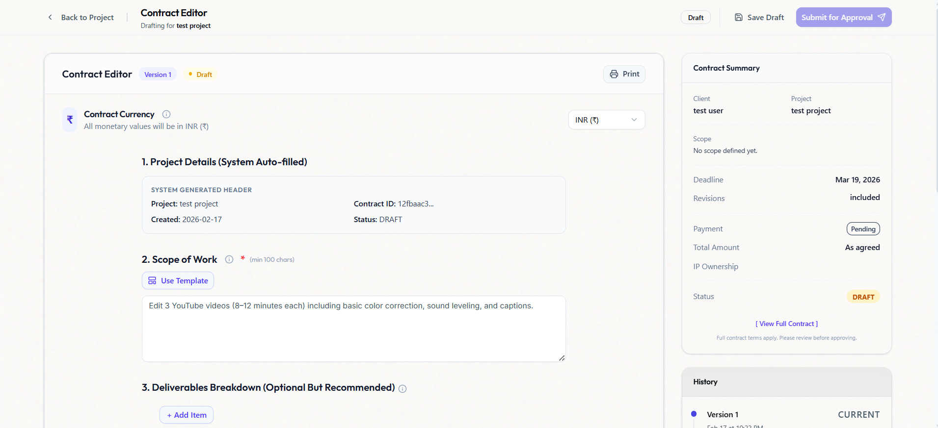 Silquick Contract Software with E-Sign
